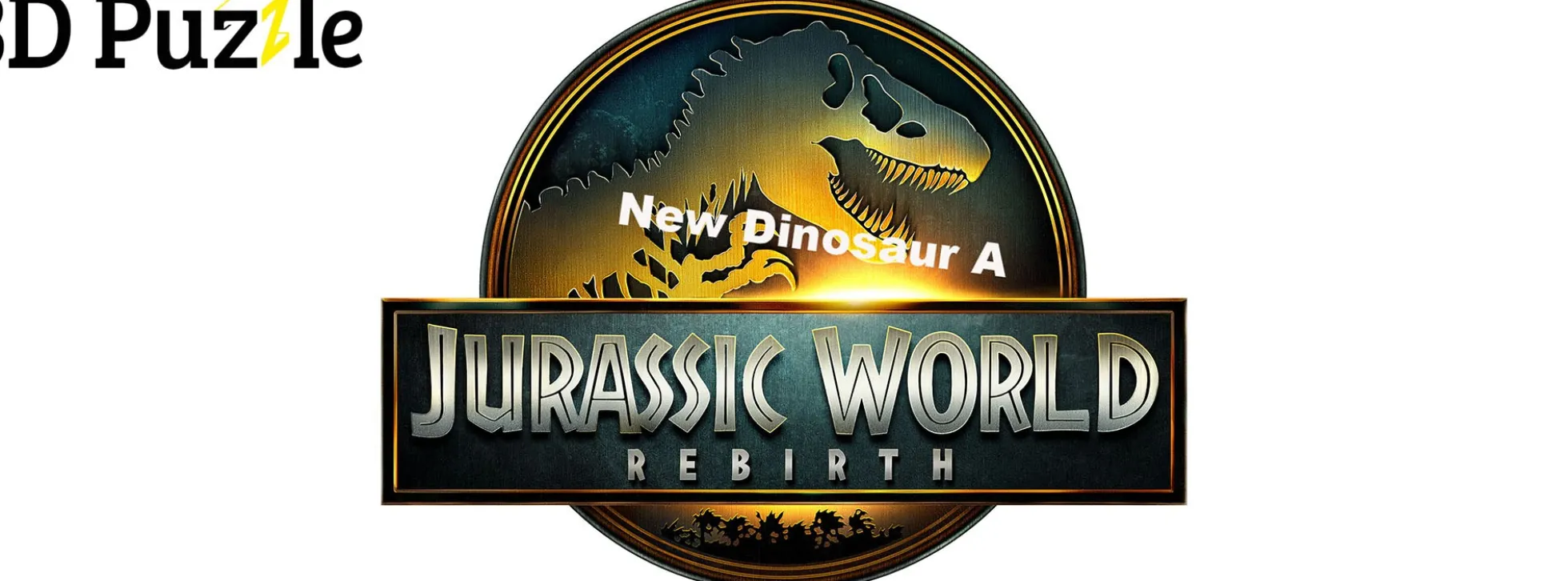 Revell 00244 Jurassic World Rebirth-New Dinosaur A | 3D-Puzzle | ab 10 Jahren