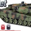 Revell 63180 Leopard 2A6/A6M | Model-Set | Panzermodell Bausatz 1:72