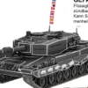 Revell 63368 Leopard 2A4 Special Decoration 40tes Jubiläum | Model-Set | Militär Bausatz 1:35