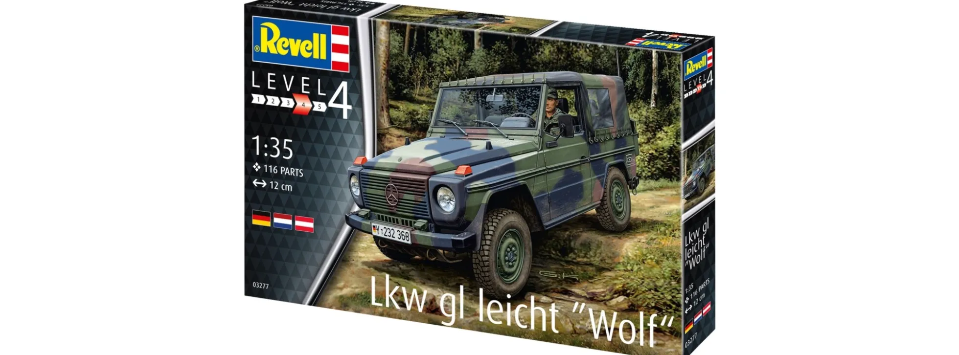 Revell 03277 Lkw gl leicht Wolf | Militär Bausatz 1:35