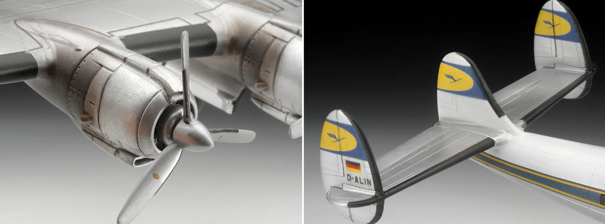 Revell 03745 Lockheed L.1049G Super Constellation Lufthansa | Flugzeug Bausatz 1:144