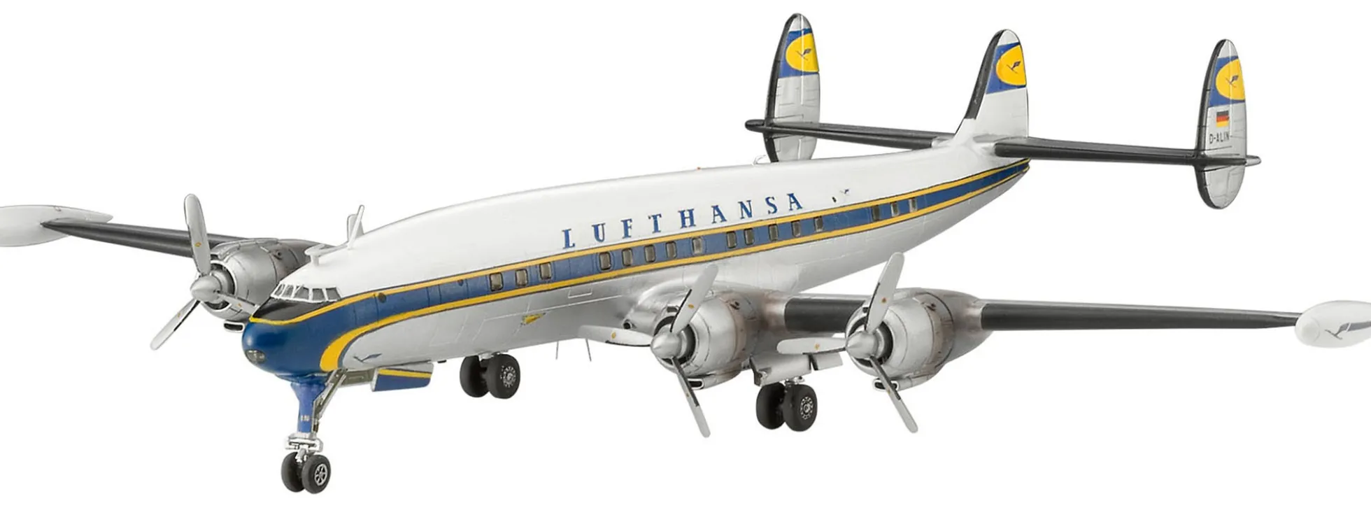 Revell 03745 Lockheed L.1049G Super Constellation Lufthansa | Flugzeug Bausatz 1:144