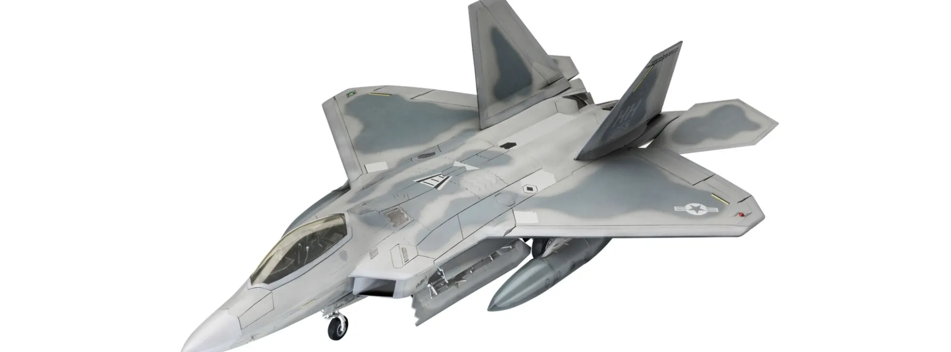Revell 03858 Lockheed Martin F-22A Raptor | Flugzeug Bausatz 1:72