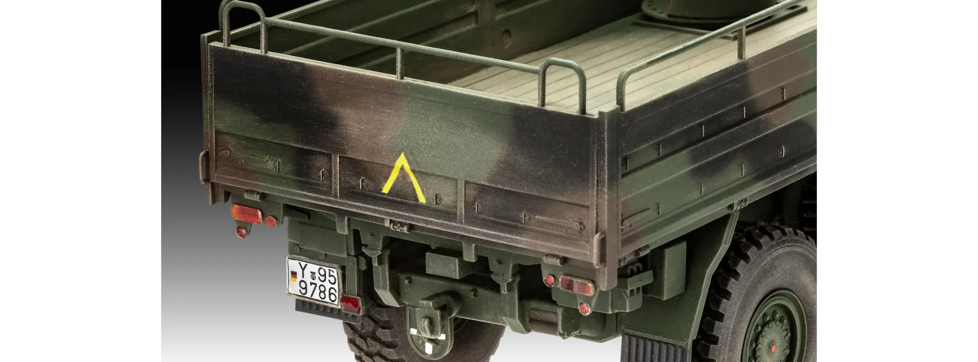 Revell 03367 MAN 10t milgl Truck 8x8 | Militär Bausatz 1:35
