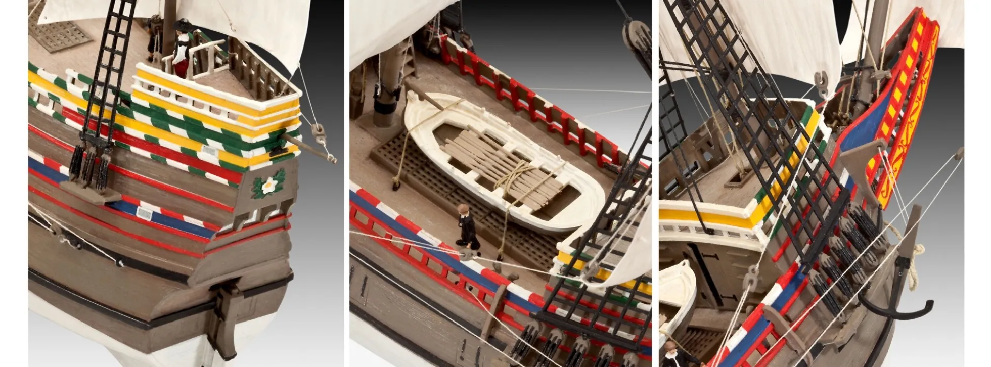 Revell 05684 Mayflower 400th Anniversary | Schiff Bausatz 1:83