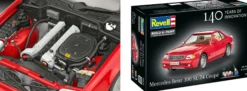 Revell 05615 MB 300 SL-24 Coupe | Geschenkset | Auto Bausatz 1:24