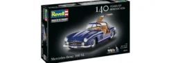 Revell 05614 MB 300 SL 100 Jahre Mercedes-Benz | Geschenkset | Auto Bausatz 1:24