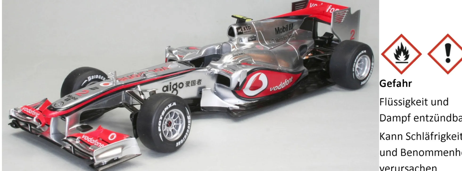 Revell 67096 McLaren Mercedes MP4-25 Lewis Hamilton | Auto Bausatz 1:24