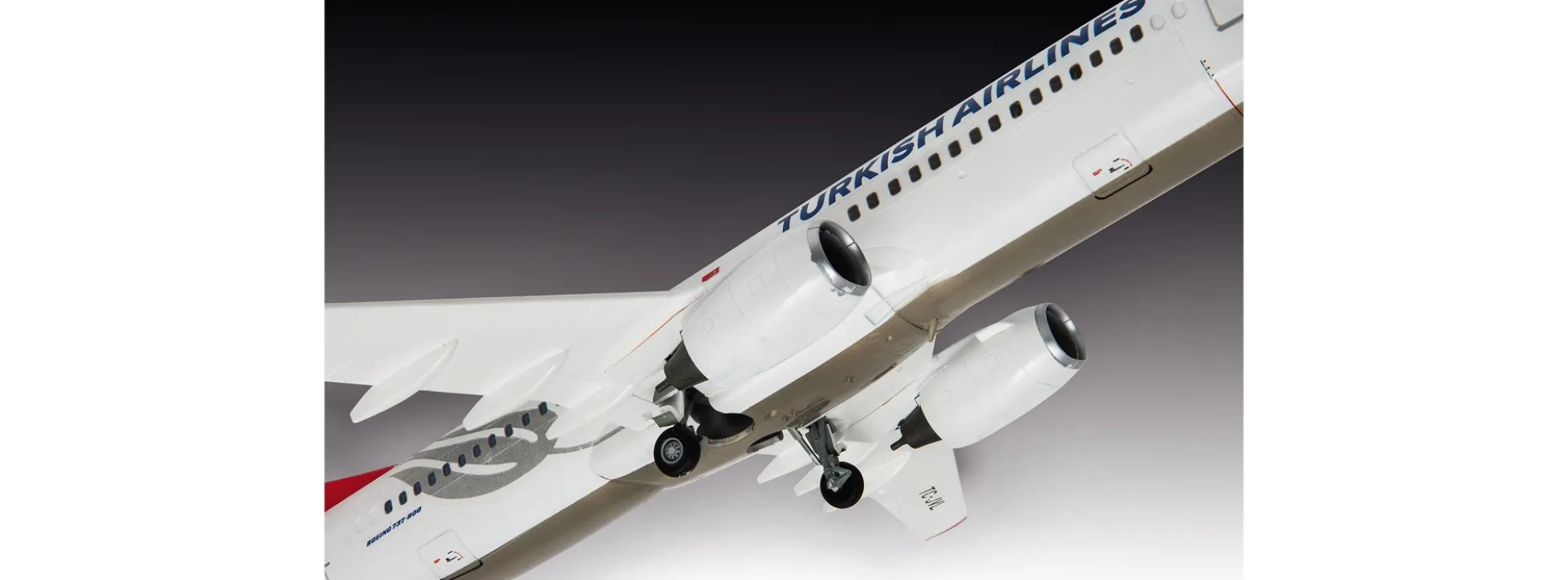 Revell 63772 Model Set Boeing 737-800 Turkish Airlines | Flugzeug Bausatz 1:144
