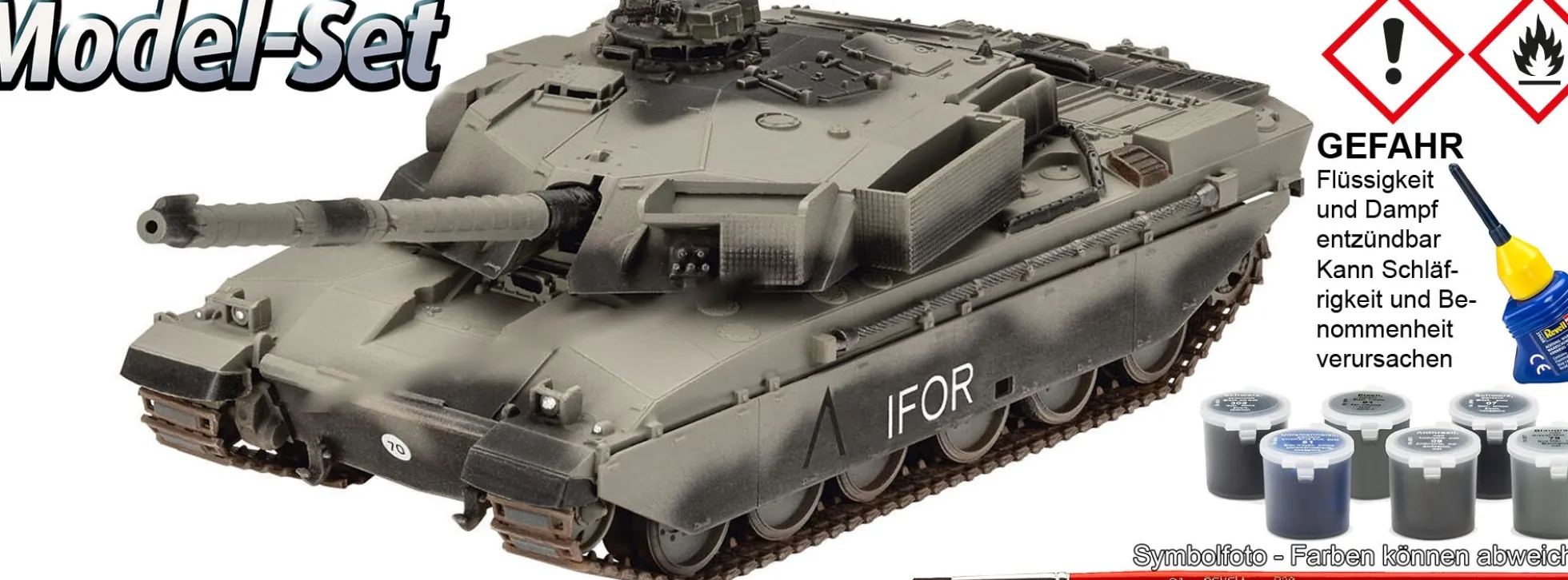 Revell 63365 Model Set Challenger 1 | Panzer Bausatz 1:72