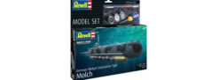 Revell 65187 Model Set Deutsches Miniatur U-Boot Type Molch | U-Boot Bausatz 1:72