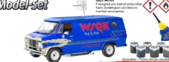 Revell 67732 Model Set GMC WSQK Squawk Van Stranger Things | Auto Bausatz 1:25