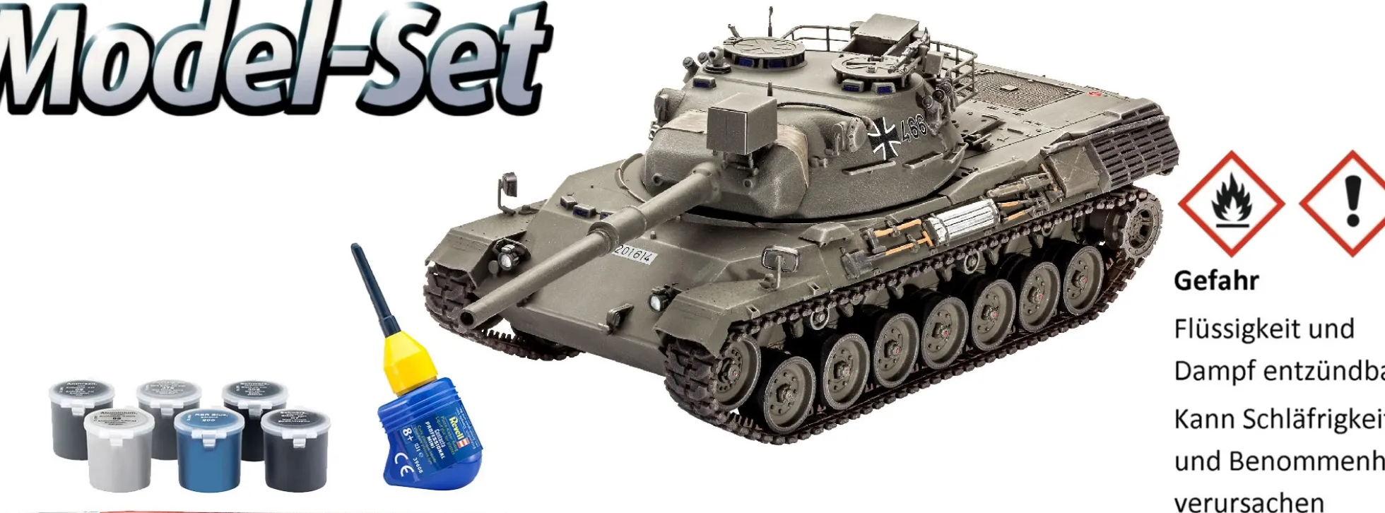 Revell 63240 Model Set Leopard 1 | Panzer Bausatz 1:35