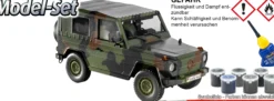 Revell 63277 Model Set Lkw gl leicht Wolf | Militär Bausatz 1:35
