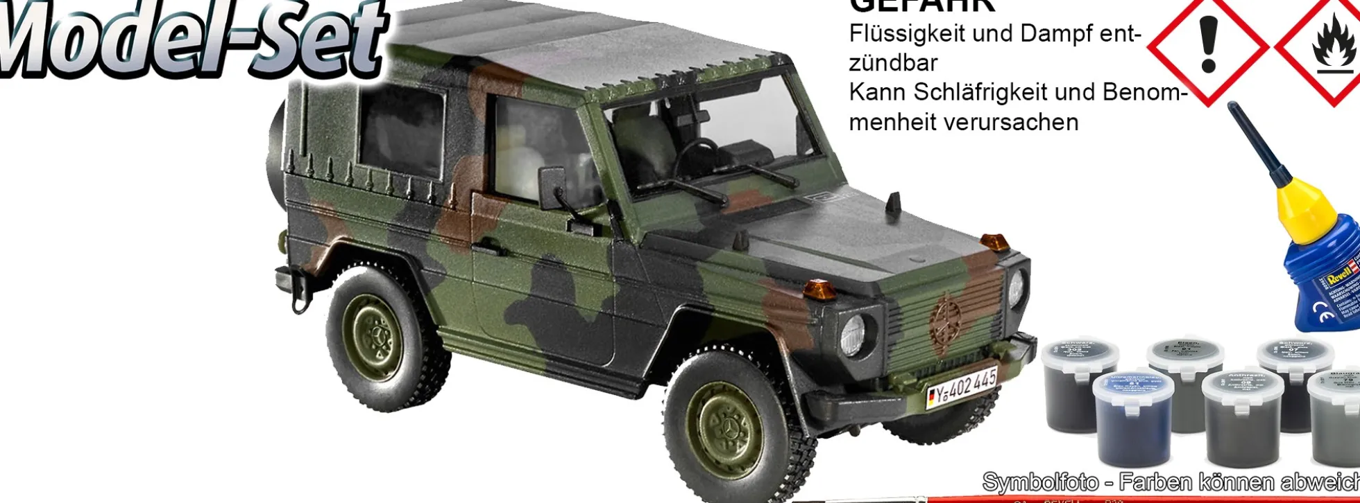 Revell 63277 Model Set Lkw gl leicht Wolf | Militär Bausatz 1:35