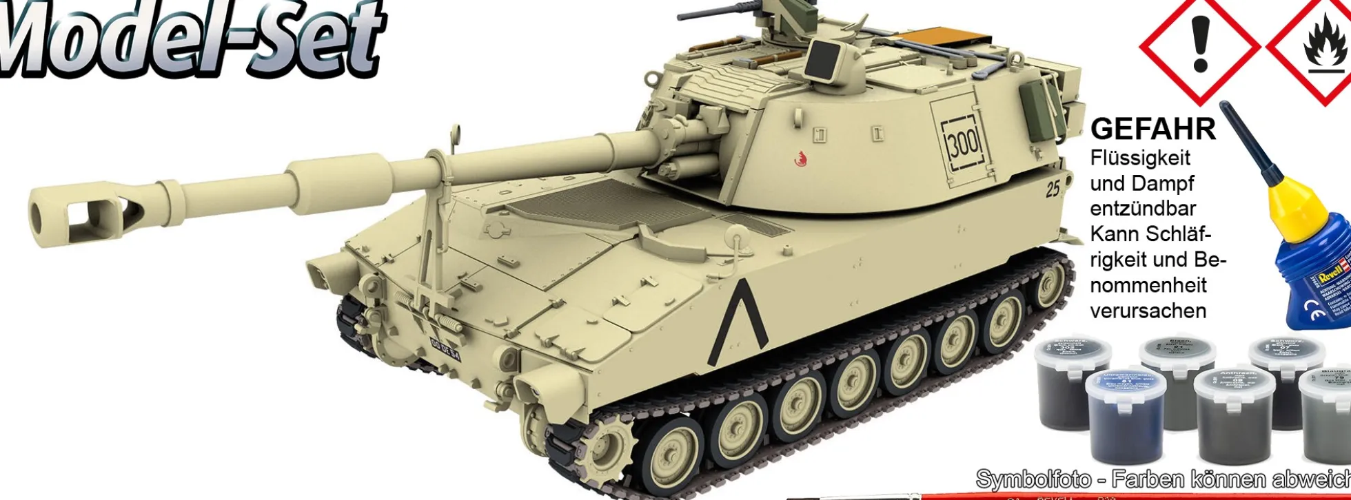 Revell 63361 Model Set M109 A2 | Panzer Bausatz 1:72