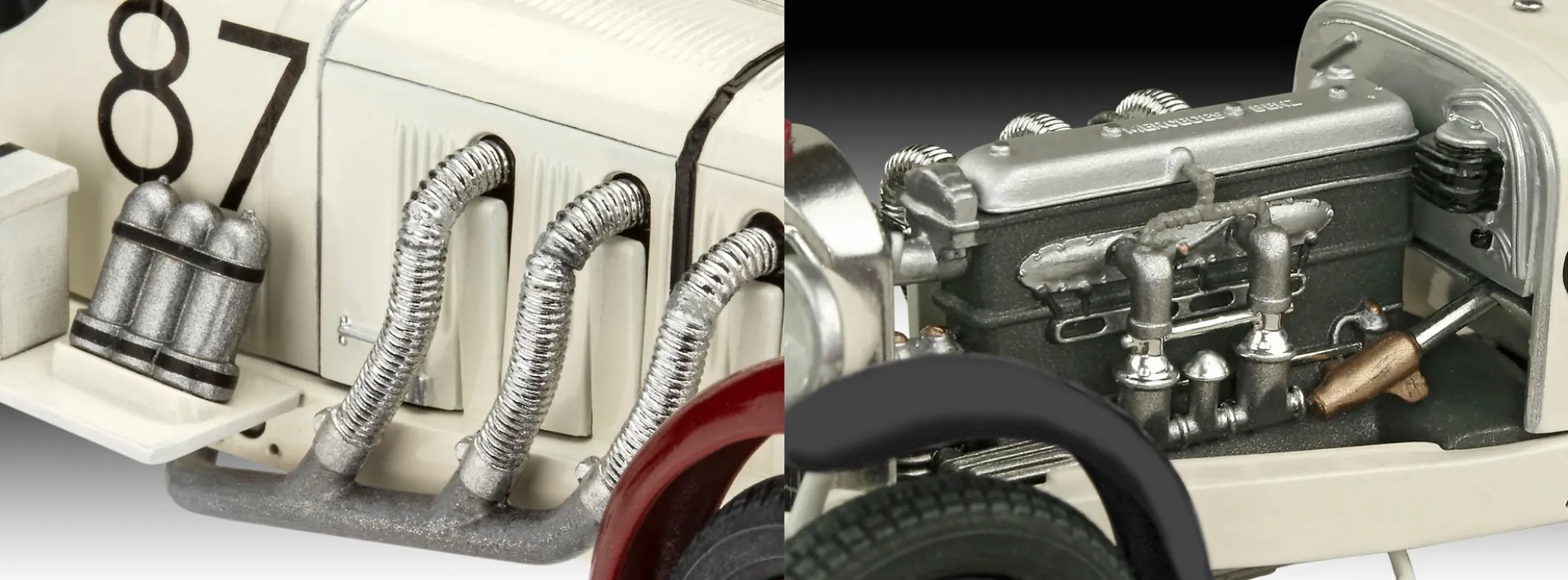 Revell 67737 Model Set Mercedes-Benz SSKL | Auto Bausatz 1:32