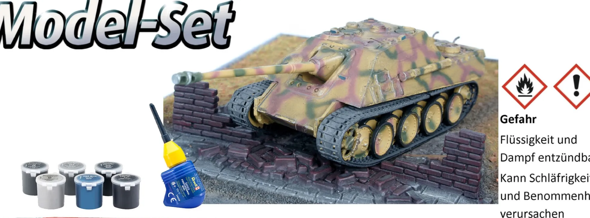 Revell 63232 Model Set Sd. Kfz.173 Jagdpanther | Panzer Bausatz 1:76