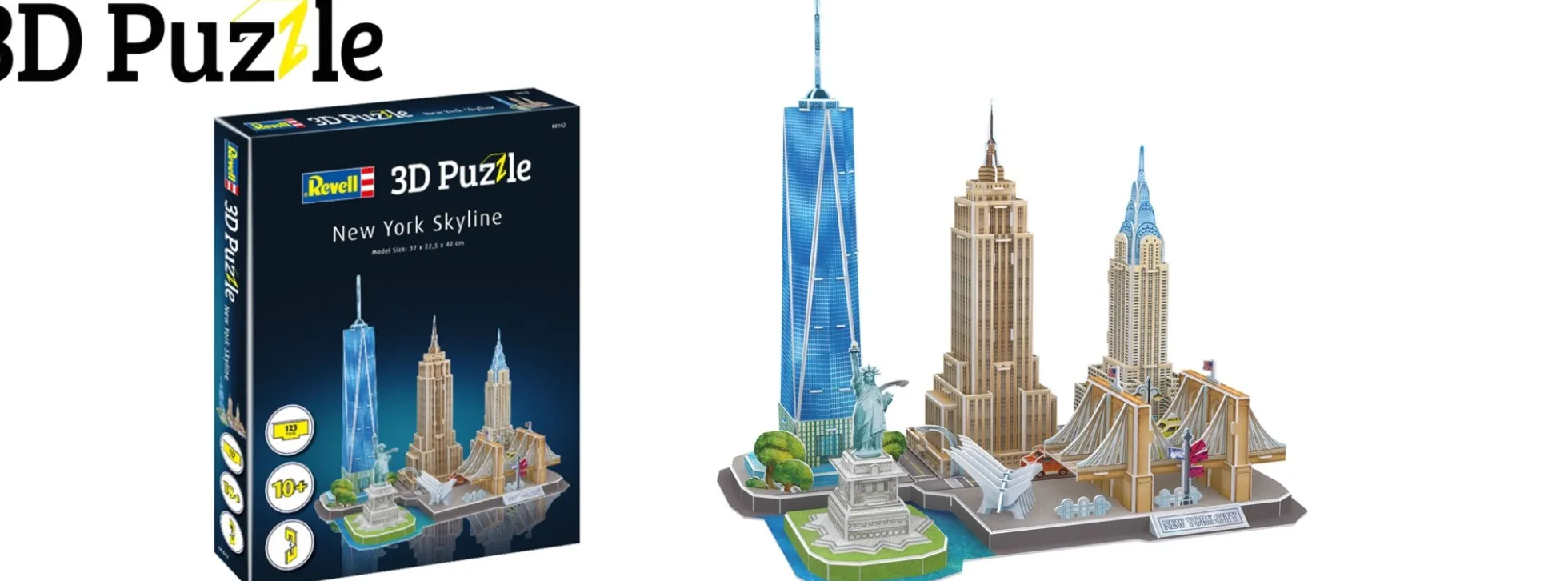 Revell 00142 New York Skyline | 3D-Puzzle | 123 Teile | ab 10 Jahren