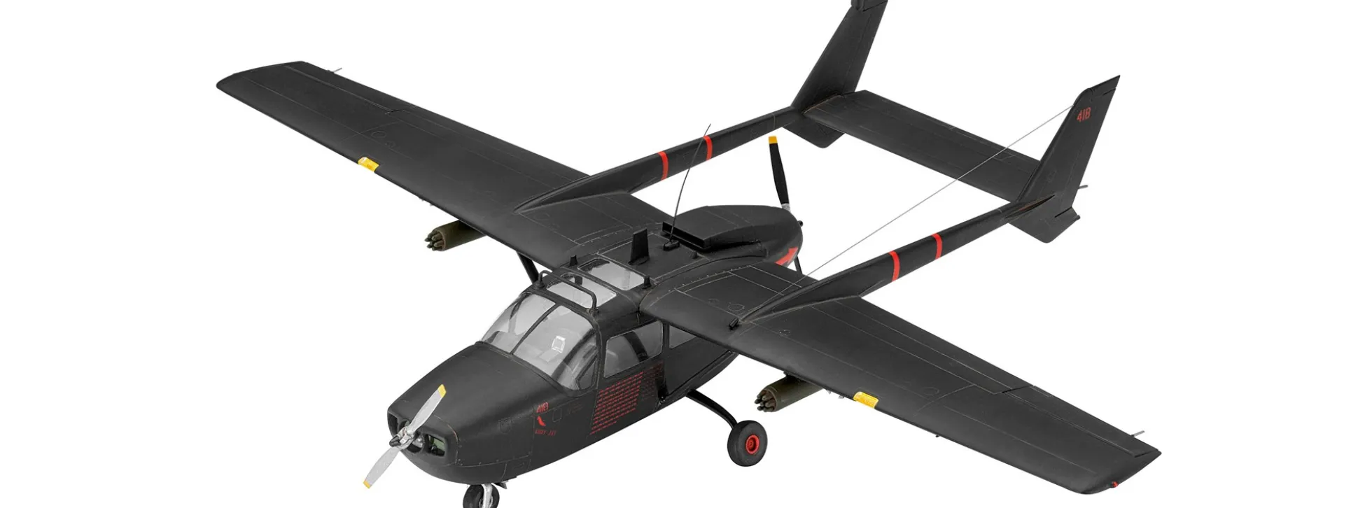 Revell 63819 O-2A Skymaster | Model Set | Flugzeug Bausatz 1:48