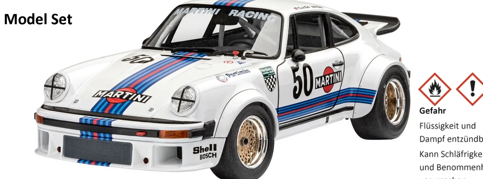 Revell 67685 Porsche 934 RSR Martini Model-Set | Auto Bausatz 1:24
