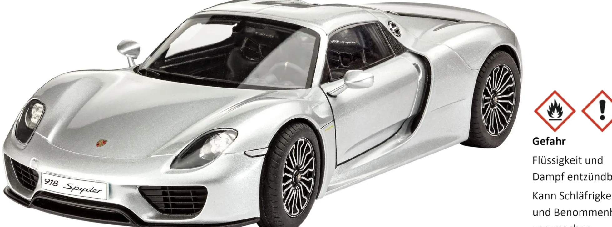 Revell 07026 Porsche 918 Spyder | Auto Bausatz 1:24