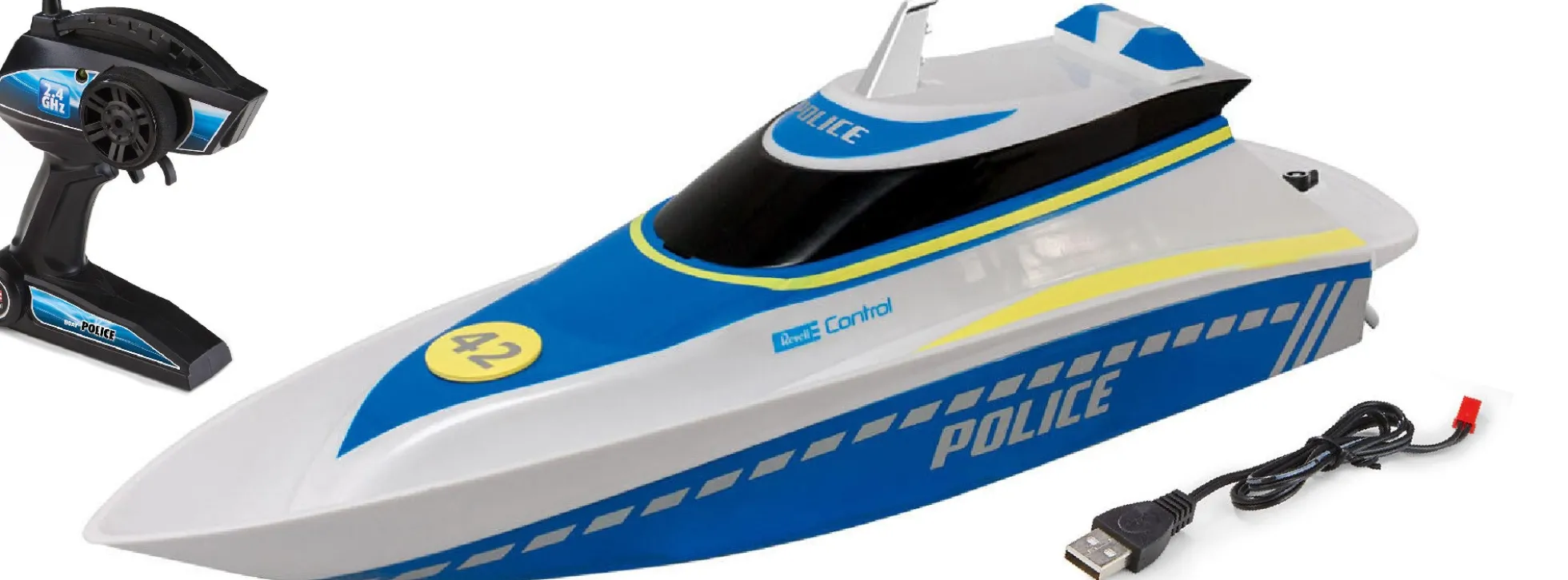 Revell 24138 RC Boot Police | RTR | 2,4 GHz | RC Schiff