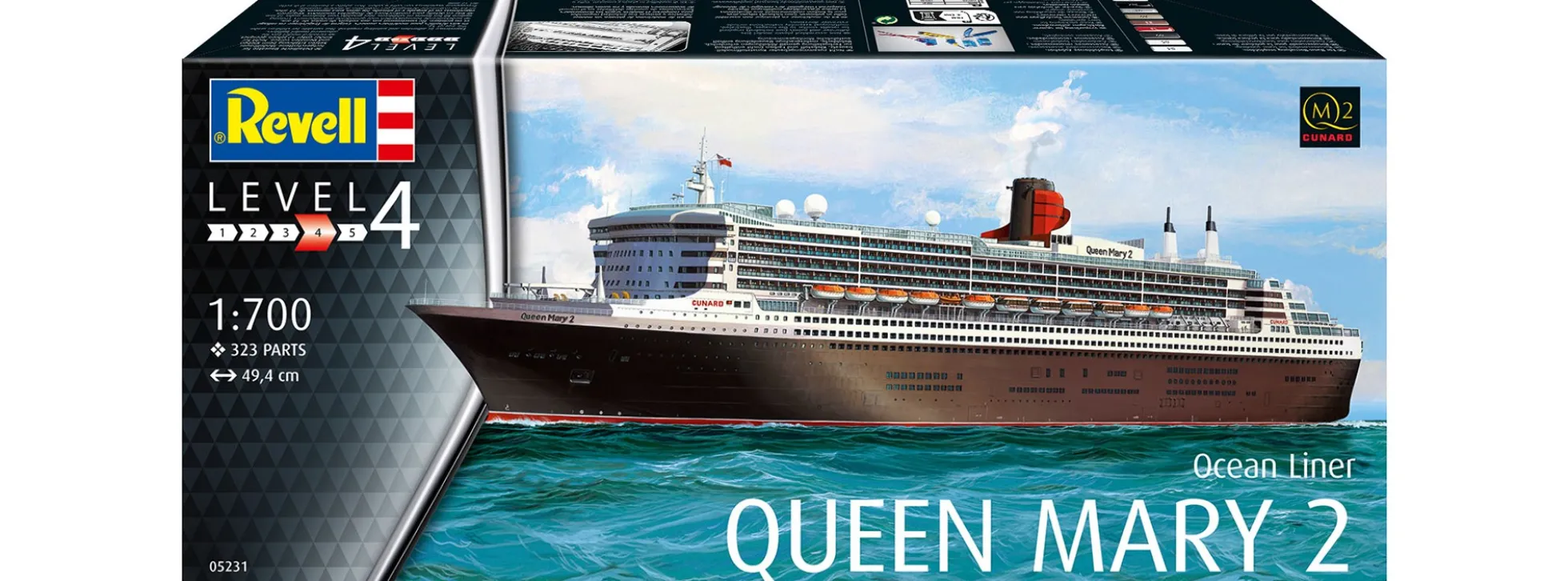 Revell 05231 RMS Queen Mary 2 | Schiff Bausatz 1:700