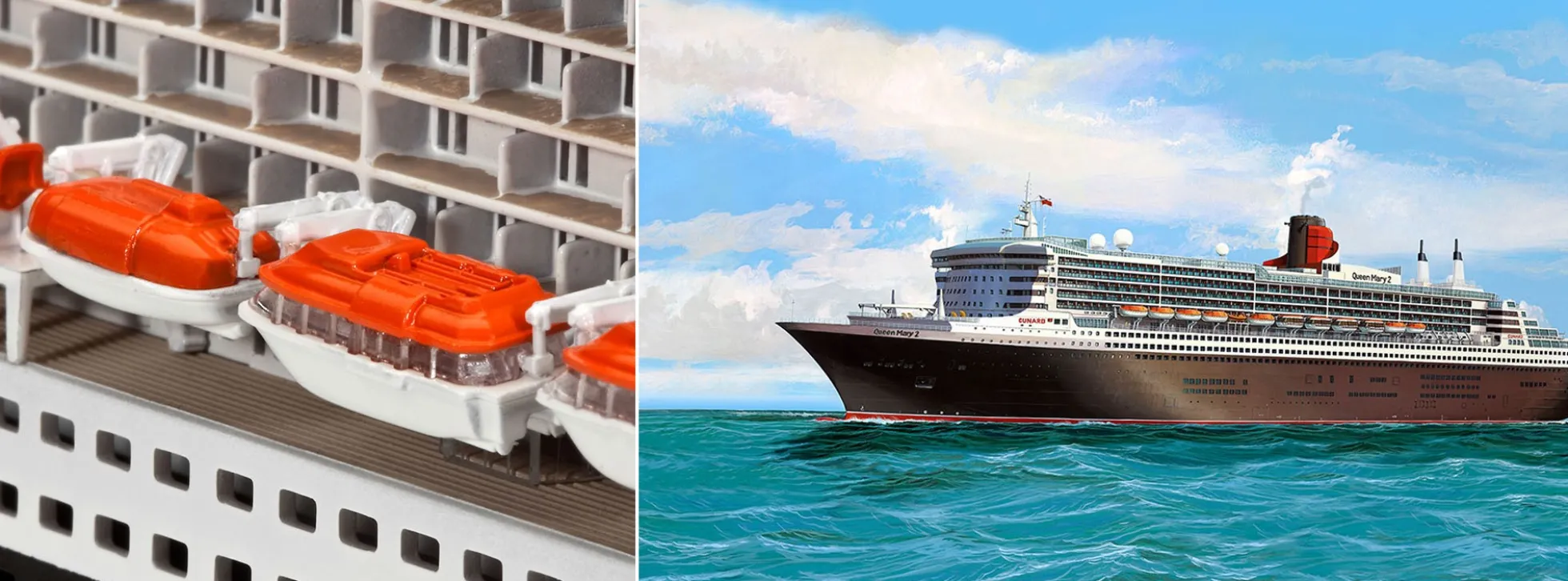 Revell 05231 RMS Queen Mary 2 | Schiff Bausatz 1:700