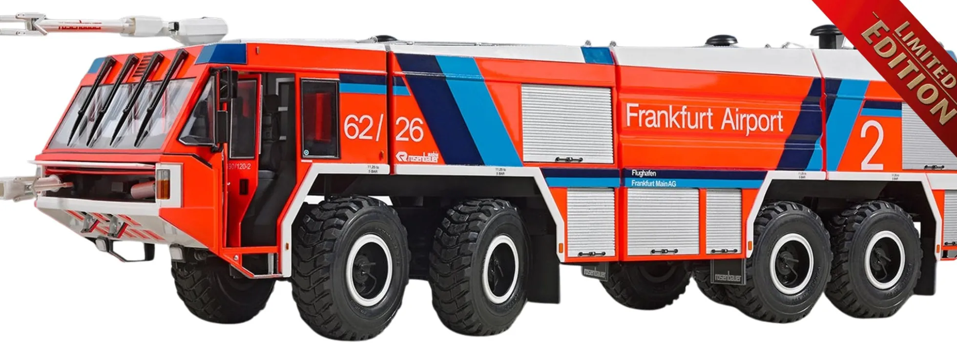 Revell 07747 Rosenbauer 60/120 GFLF Simba 8x8 | Limited Edition | Feuerwehr Bausatz 1:24