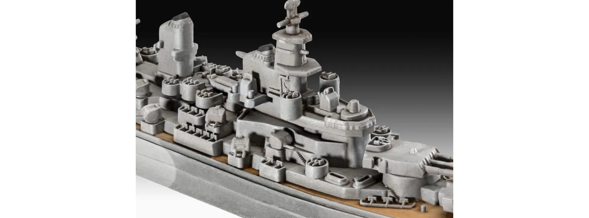 Revell 05183 Schlachtschiff USS New Jersey | Schiffbausatz 1:1200
