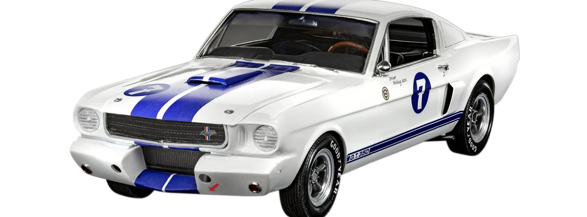 Revell 07736 1966 Shelby GT 350 R Stirling Moss | Auto Bausatz 1:24