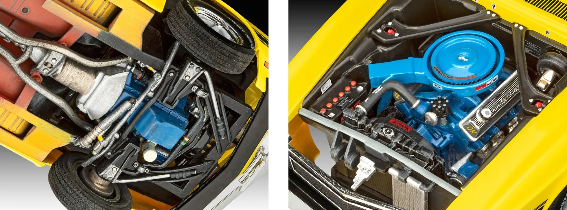 Revell 07729 Shelby Mustang GT500 1970 | Auto Bausatz 1:25