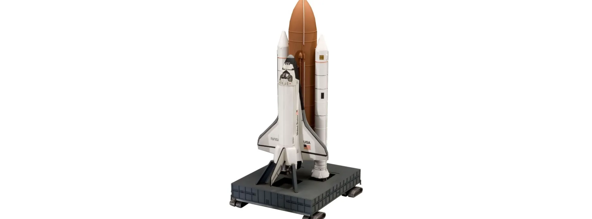 Revell 04736 Space Shuttle Discovery + Booster Rockets Bausatz 1:144