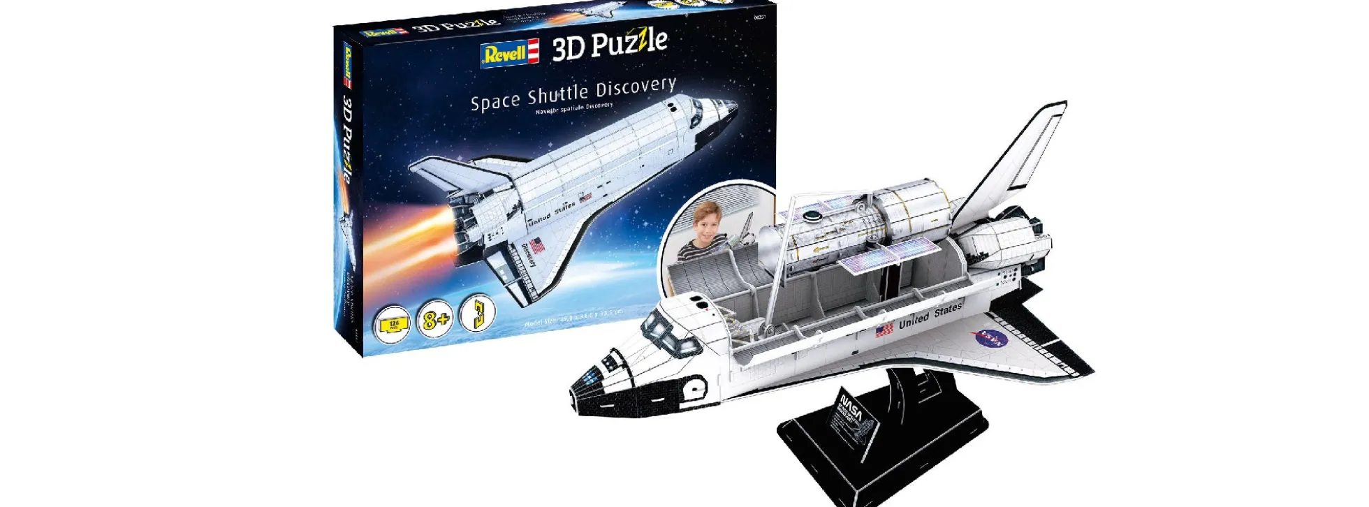 Revell 00251 Space Shuttle | 126 Teile | 3D Puzzle