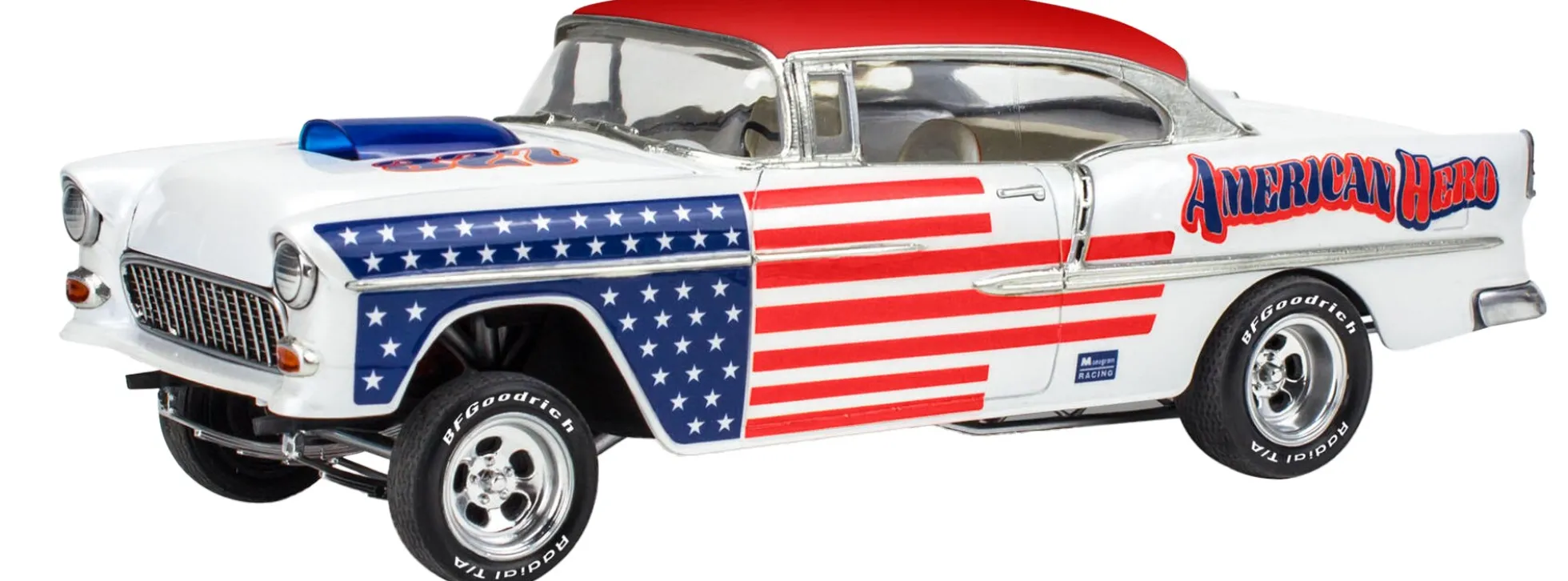 Revell 14519 Street Machine | 2 in 1 | Chevy Bel Air 55 | Auto Bausatz 1:24