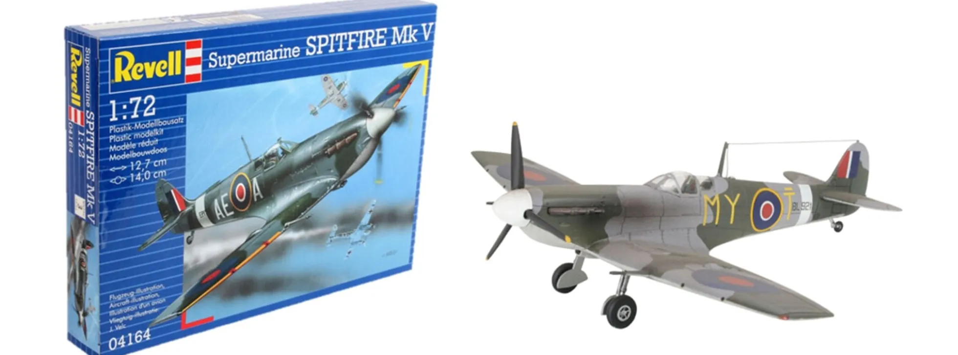 Revell 04164 Supermarine Spitfire Mk V Bausatz 1:72