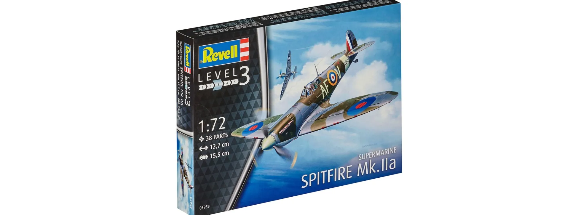 Revell 03953 Supermarine Spitfire Mk.IIa | Flugzeug Bausatz 1:72