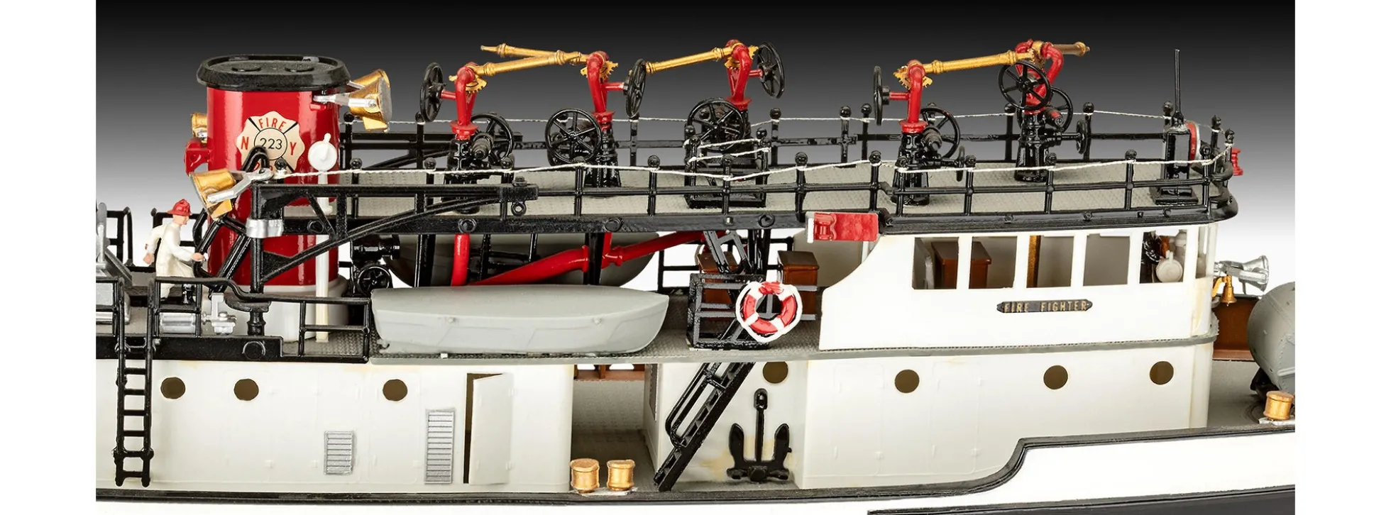 Revell 05197 The Firefighter | Schiff Bausatz 1:87