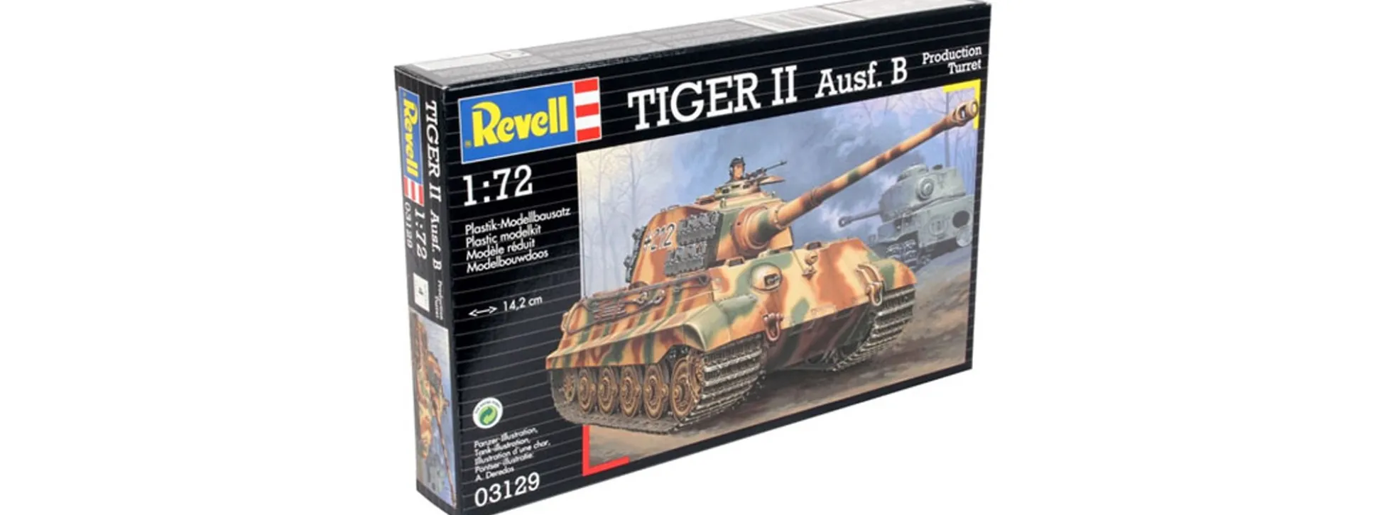Revell 03129 Tiger II Ausf. B Panzer Bausatz 1:72