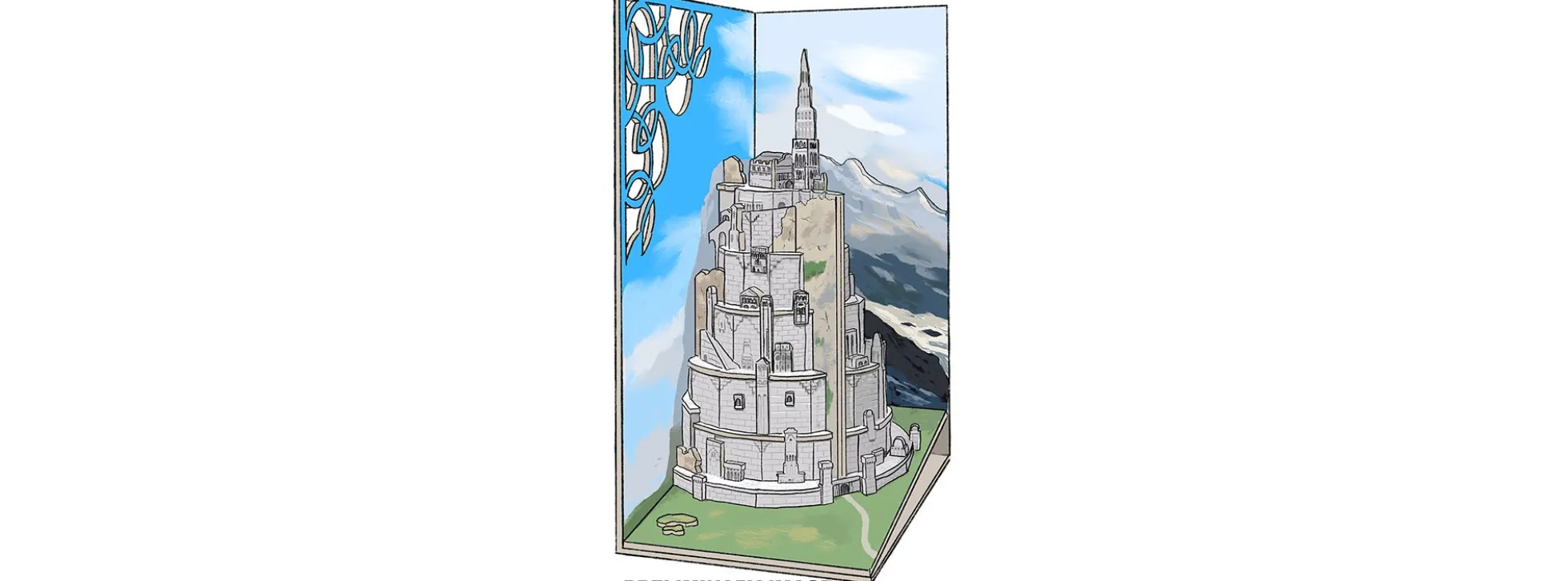 Revell 00536 Tiny Adventures - Herr der Ringe Minas Tirith | Miniaturwelt