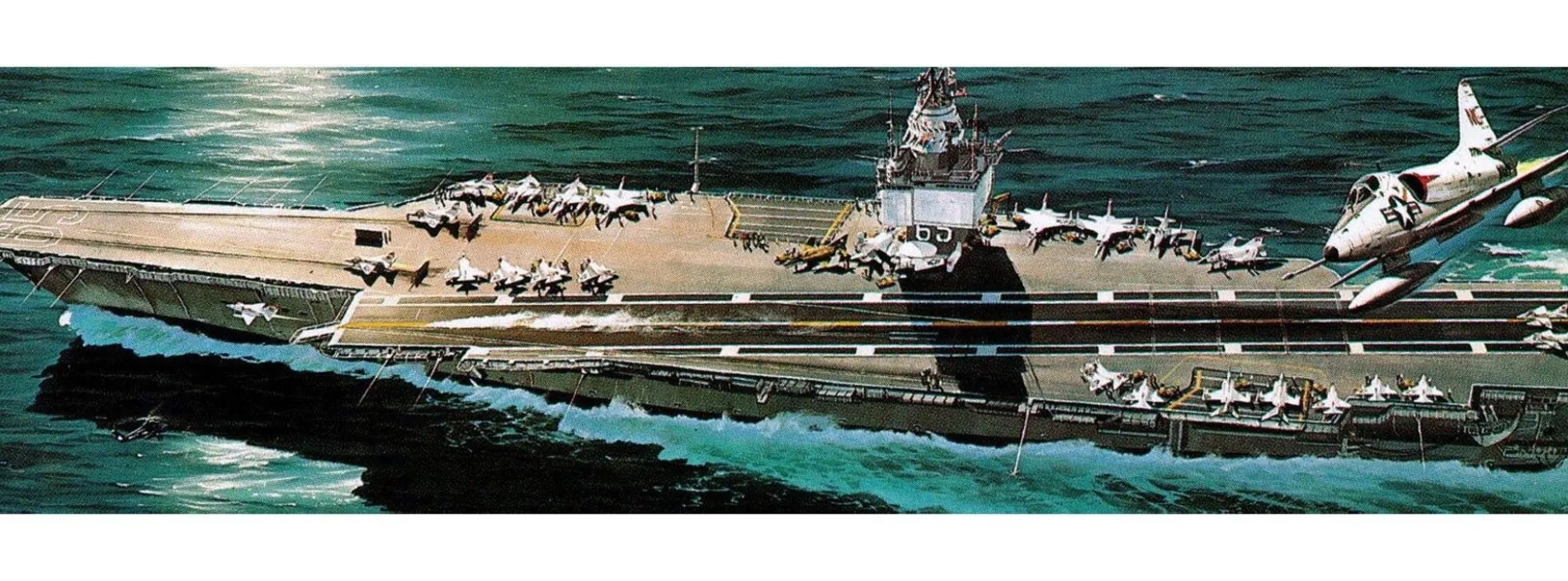 Revell 05046 U.S.S. Enterprise Flugzeugträger Bausatz 1:720