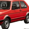 Revell 05623 VW Golf - 50 Jahre | Geschenkset | Auto Bausatz 1:24