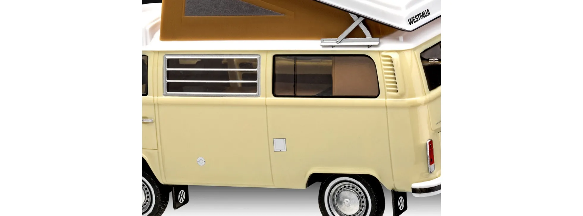 Revell 07676 VW T2 Bus Camper easy-click | Auto Bausatz 1:24