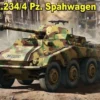 RFM 5118 Sd.Kfz.234/4 Pz. Spähwagen mit Interiör | Panzer Bausatz 1:35
