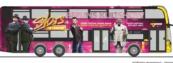 RIETZE 78025 ALEXANDER DENNIS Enviro 500 BVG Stars in Concert | Bus-Modell 1:87