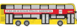 RIETZE 78021 Alexander Dennis Enviro500 BVG Berlin macht Schule Busmodell 1:87