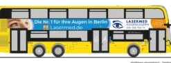 RIETZE 78029 Alexander Dennis Enviro500 BVG - Lasermed | Busmodell 1:87