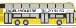 RIETZE 78028 Alexander Dennis Enviro500 BVG - Engel + Völkers | Busmodell 1:87
