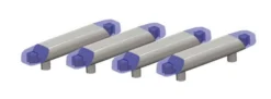 RIETZE 70310 Blaulichtbalken Hänsch DBS 4000 für PKW 4 Stück Zubehörset Spur H0